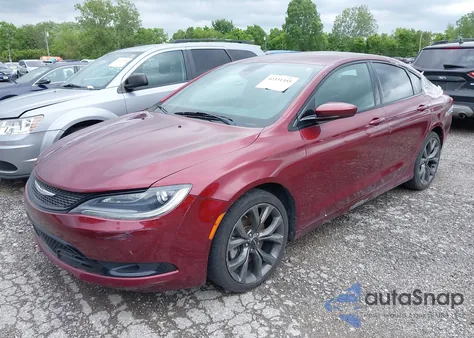 2015 Chrysler 200 S from USA, damaged, VIN 1C3CCCBB3FN550829